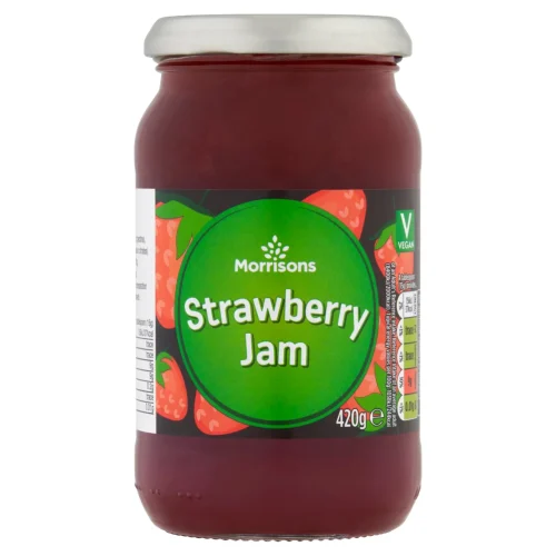Morrisons Strawberry Jam 6x420g