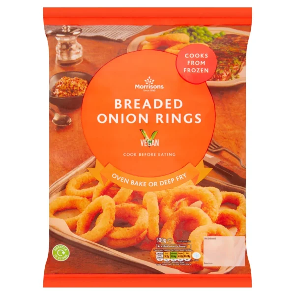 Morrisons Breaded Onion Rings 20x500g