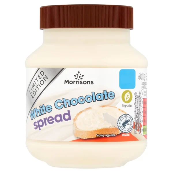 Morrisons White Chocolate Spread 6x400g