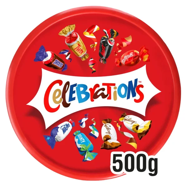 Celebrations Tub 1x500g (420 boxes/pallet)