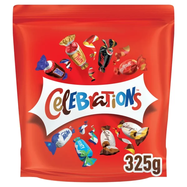 Celebrations Pouch Bag 10x325g