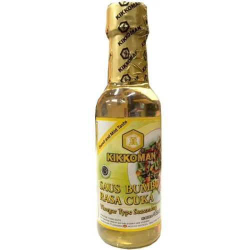 Kikkoman Vinegar Seasoning Sauce Halal 12x150ml