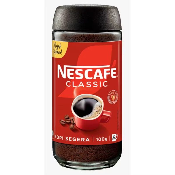 Nestle Nescafe Classic Jar 24x50g/24x100g/12x200g