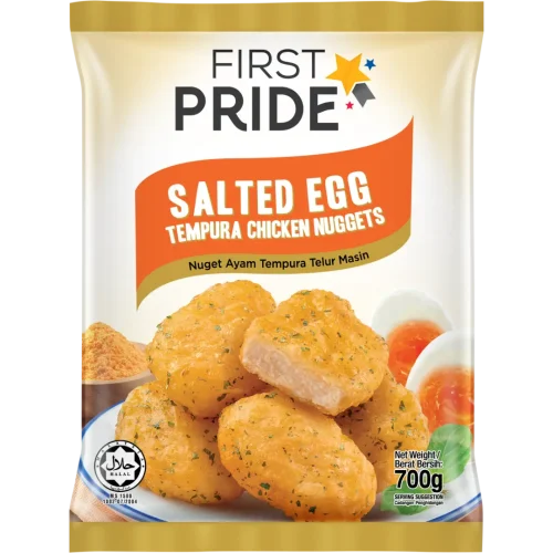 Tyson First Pride Salted Egg Tempura Chicken Nuggets 18x700g