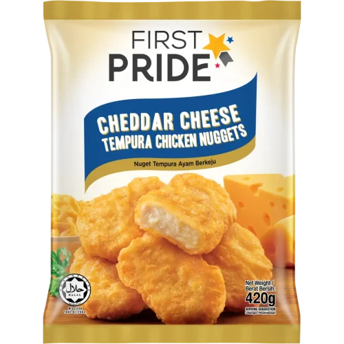 Tyson First Pride Cheddar Cheese Tempura Chicken Nuggets 18x700g