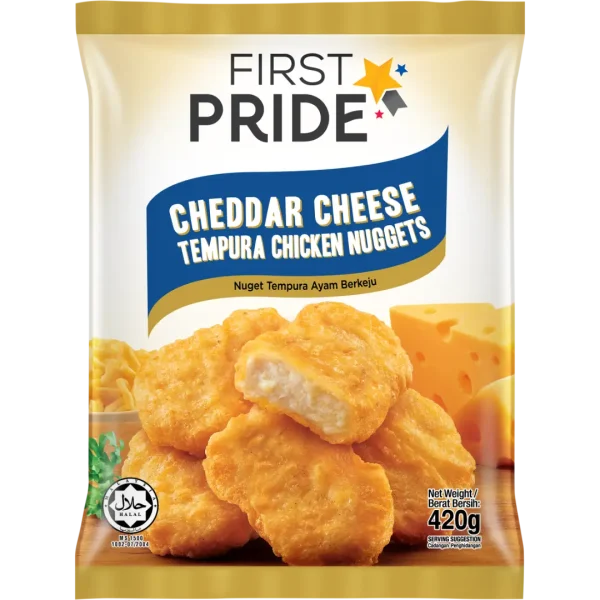 Tyson First Pride Cheddar Cheese Tempura Chicken Nuggets 18x700g