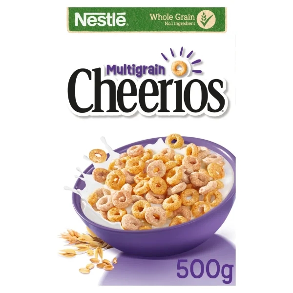 Nestle UK Cheerios Multigrain 12x500g