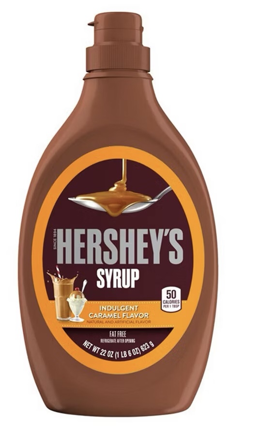 Hershey's Syrup Caramel 12 x 623g