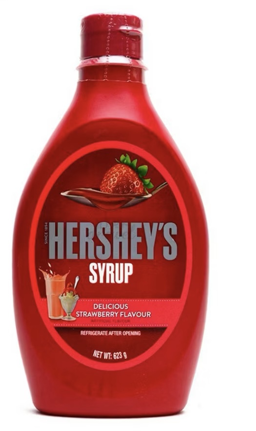 Hershey's Syrup Strawberry 12 x 623g