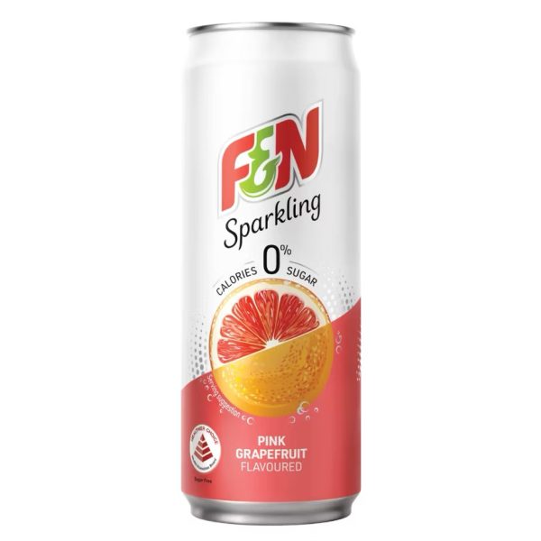 F&N Sparkling No Sugar Pink Grapefruit 12 x 325ml