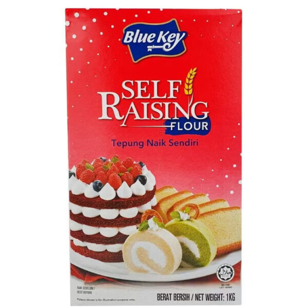 Blue Key Self Raising Flour 12x1kg