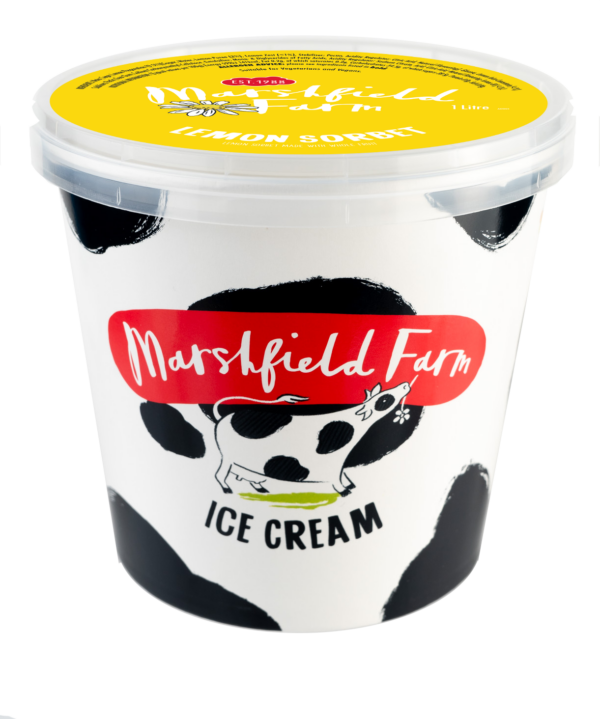 Marshfield Lemon Sorbet  4 x 1 Litre
