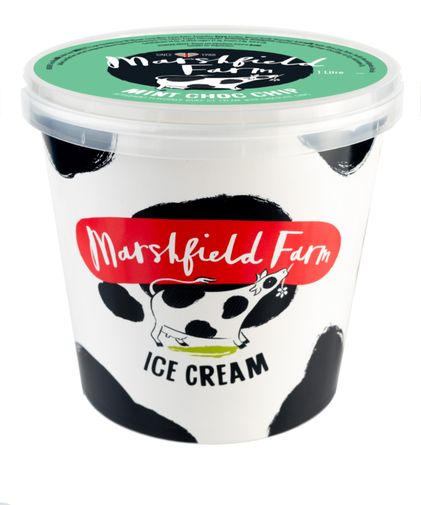 Marshfield Mint Chocolate Chip 4 x 1 Litre