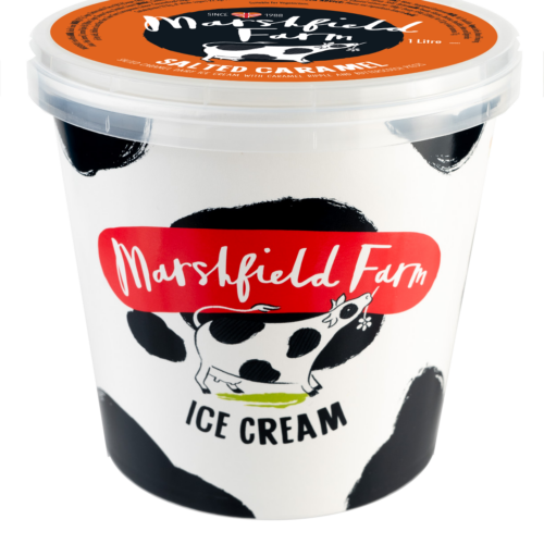 1 Litre 2025 Salted Caramel Marshfield Salted Caramel 4 x 1 Litre